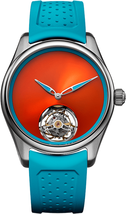 H. Moser & Cie. Pioneer Centre Seconds Spiced Aqua
