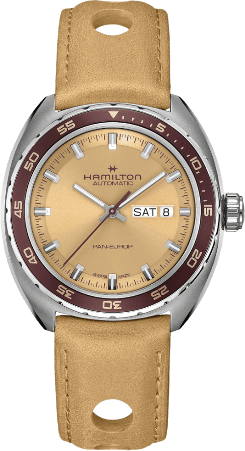 Hamilton American Classic Pan Europ Day Date Auto