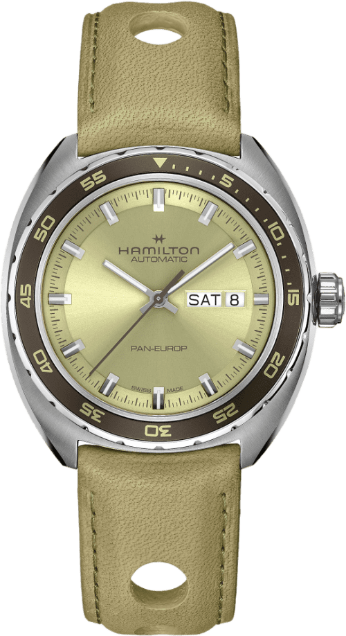 Hamilton American Classic Pan Europ Day Date Auto