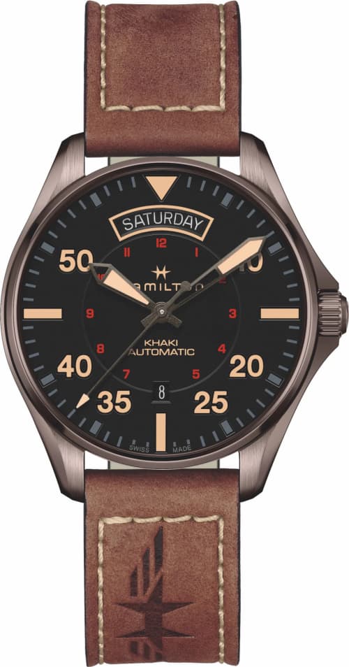 Hamilton Khaki Aviation Khaki Pilot Day Date Auto