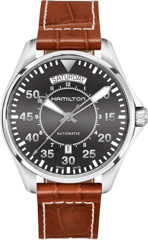 Hamilton Khaki Aviation Pilot Day Date Auto