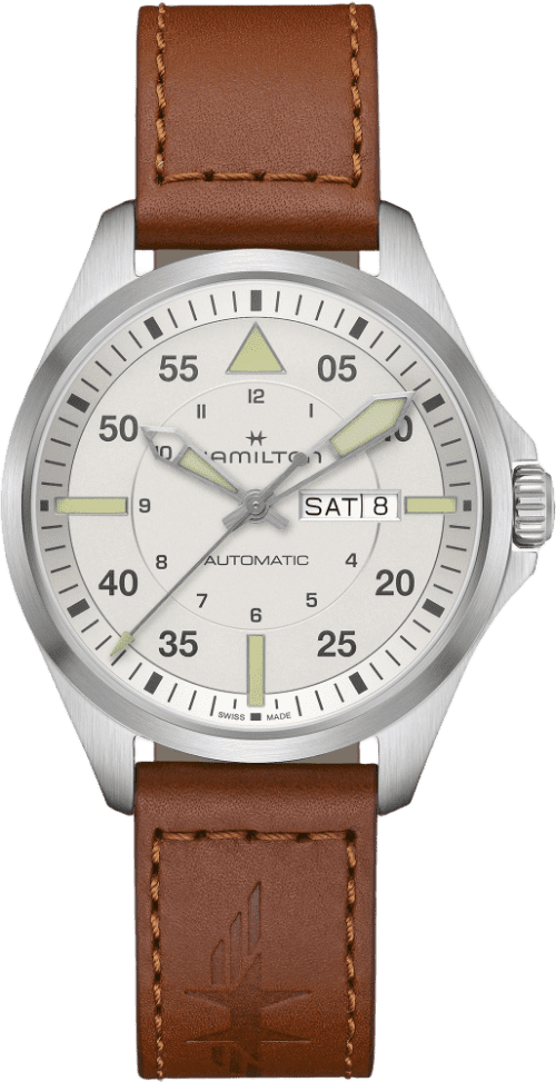 Hamilton Khaki Aviation Pilot Day Date Auto