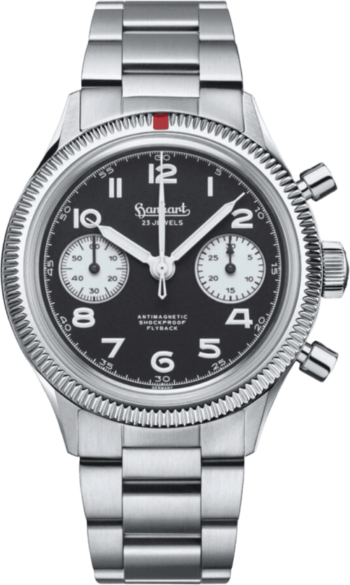 Hanhart 417 ES 1954 Flyback Reverse Panda