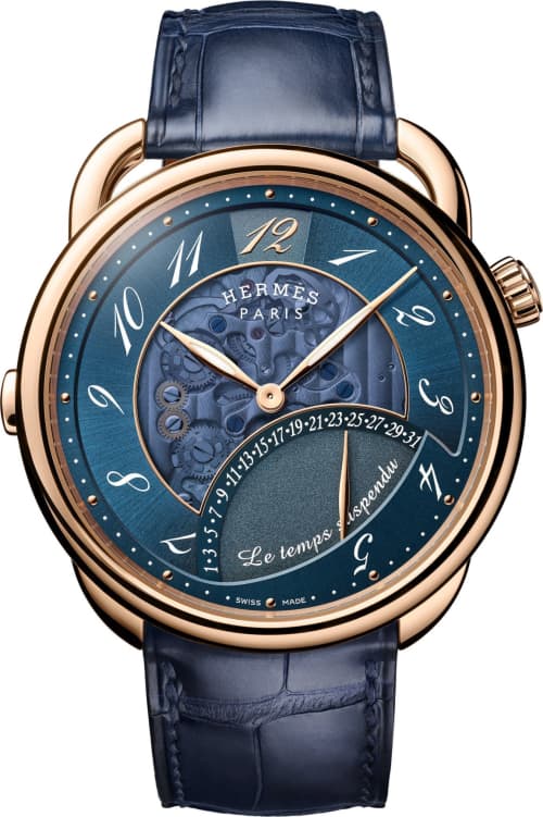 Hermes Arceau Le Temps Suspendu Blue