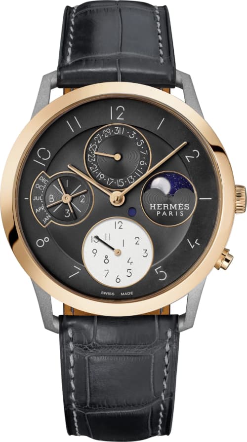 Hermes Slim d'Hermès Perpetual Calendar
