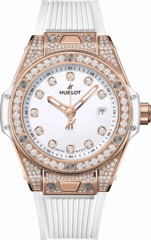 Hublot Big Bang One Click King Gold White Pave