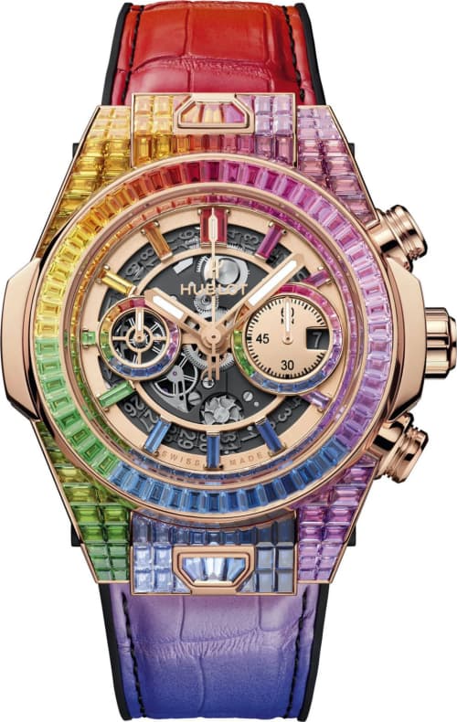 Hublot Big Bang Unico High Jewelery Rainbow