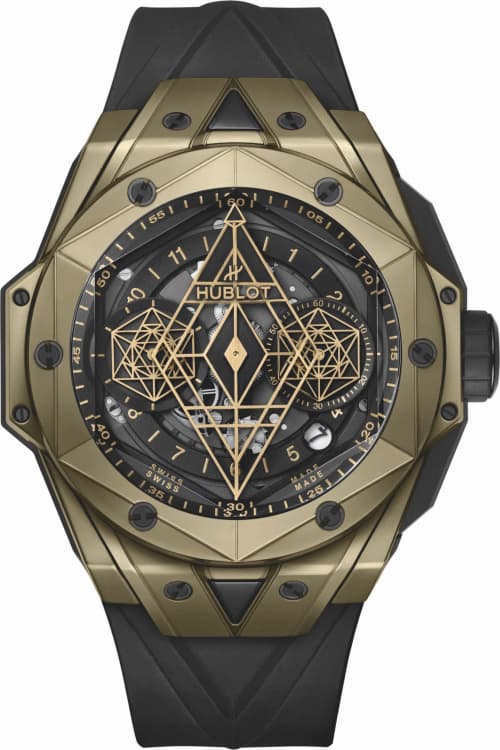Hublot Big Bang Unico Sang Bleu II Magic Gold