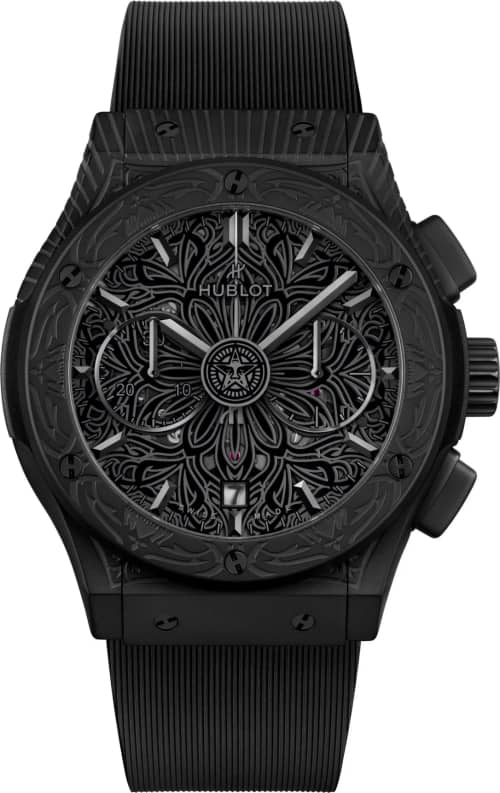 Hublot Classic Fusion Aerofusion Chronograph All Black Shepard Fairey