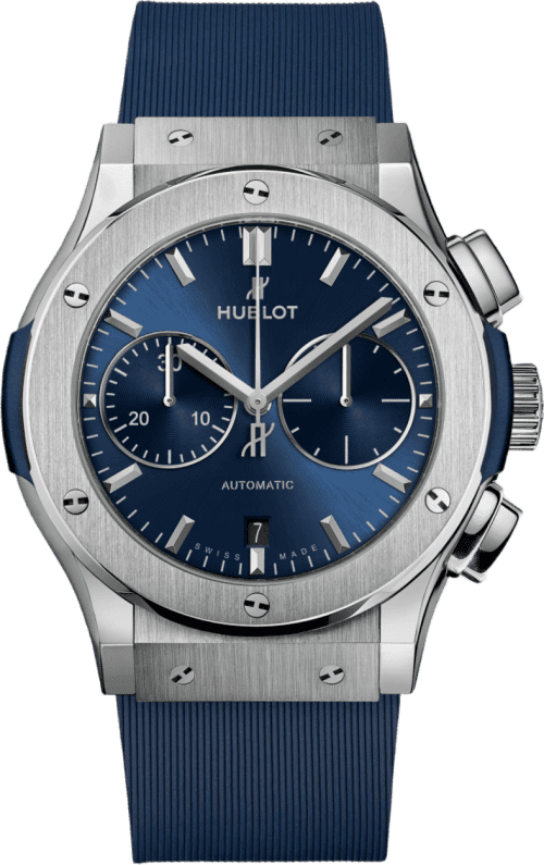 Hublot Classic Fusion Chronograph Titanium Blue