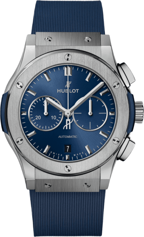 Hublot Classic Fusion Chronograph Titanium Blue