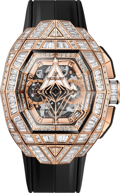 Hublot Spirit of Big Bang Sang Bleu High Jewellery King Gold