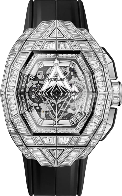 Hublot Spirit of Big Bang Sang Bleu High Jewellery White Gold