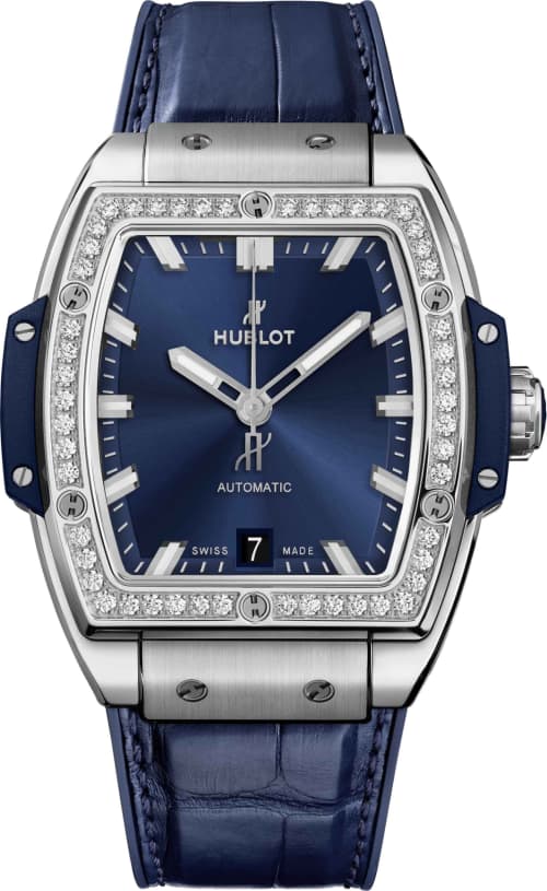 Hublot Spirit of Big Bang Titanium Blue Diamonds