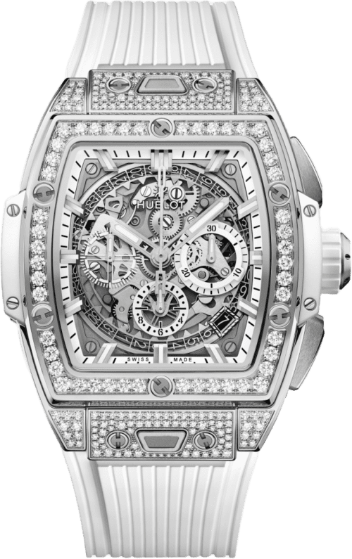 Hublot Spirit Of Big Bang Titanium White Pavé