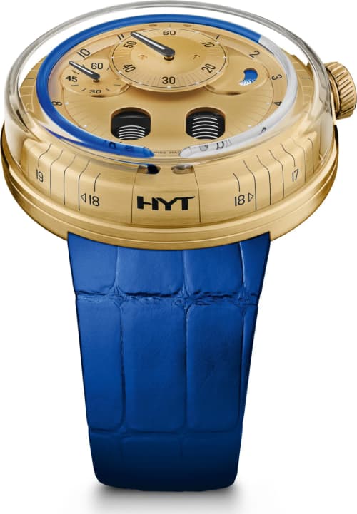 HYT H0 Gold Blue Fluid