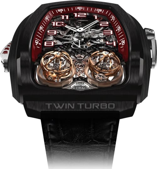 Jacob & Co Twin Turbo Black DLC