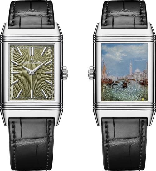 Jaeger-LeCoultre Reverso Tribute Enamel Turner Series Dogana and San Giorgio Maggiore