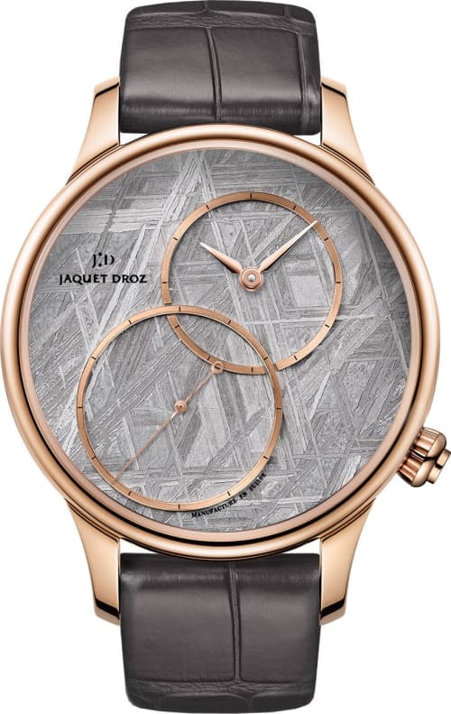 Jaquet Droz Grande Seconde Off-centered Meteorite
