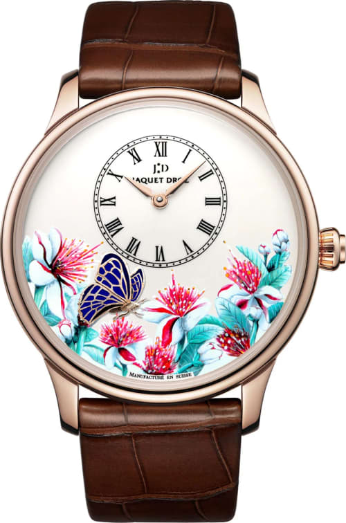 Jaquet Droz Petite Heure Minute Butterfly Journey