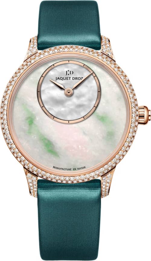 Jaquet Droz Petite Heure Minute Jadeite
