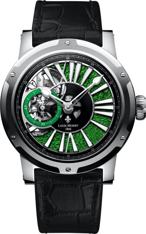 Louis Moinet Metropolis Magic Green