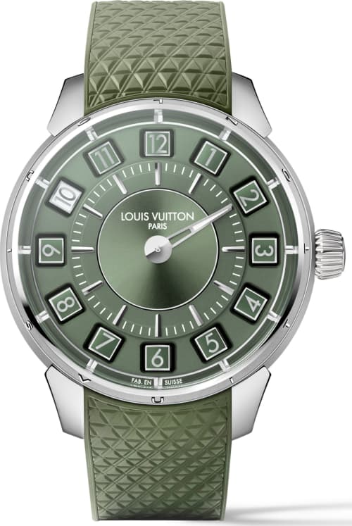 Louis Vuitton Tambour Spin Time Green
