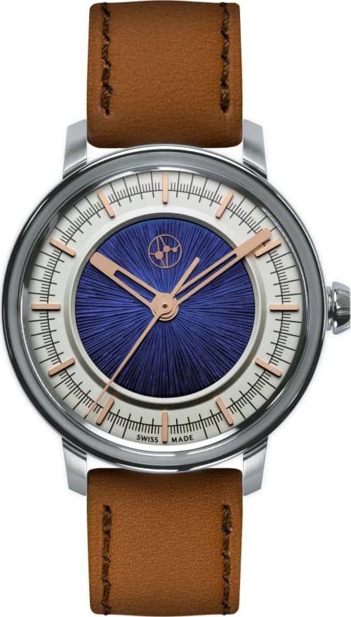 Lundis Bleus Métiers d'Art Ref.1120-MA "Tanzanite Blue - Silver"