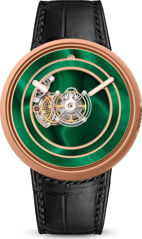 Marco Tedeschi KS 05 Central Floating Tourbillon Malachite
