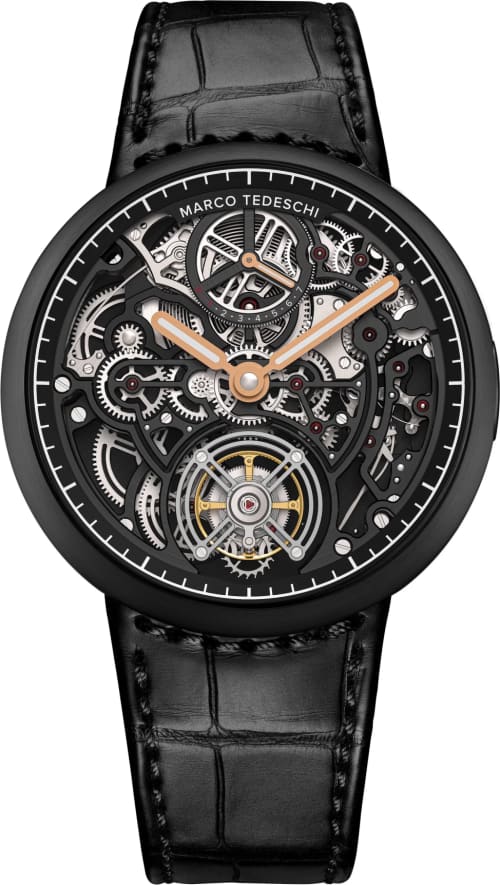 Marco Tedeschi MT1.1 Le Tourbillon 7 Jours Titanium Black