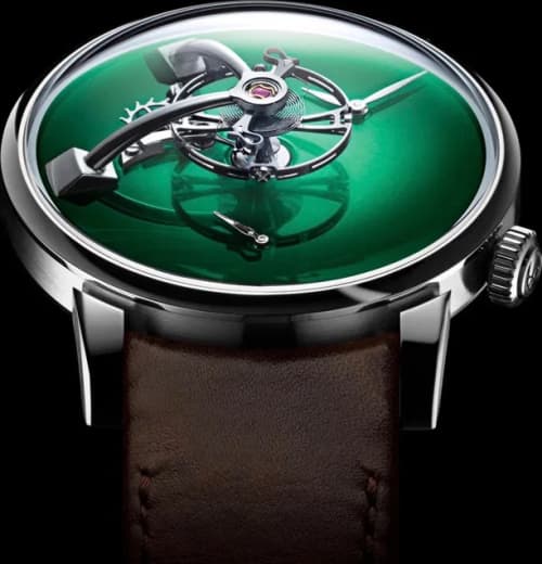 MB&F LM101 MB&F x H. Moser Cosmic Green