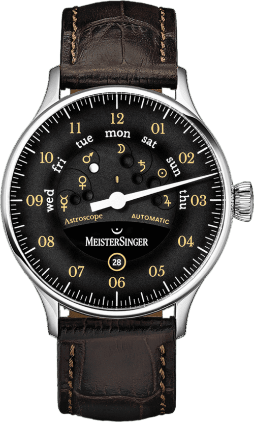 MeisterSinger Astroscope - Black Old Radium