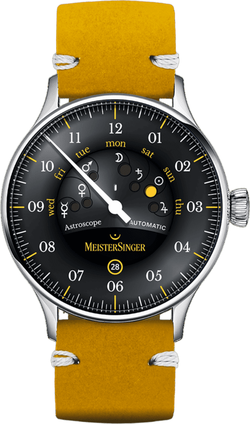MeisterSinger Astroscope - Black Yellow