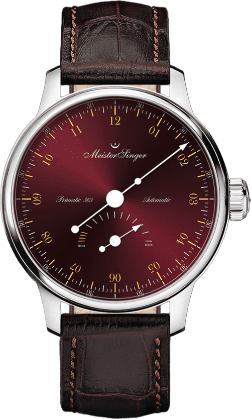 MeisterSinger Primatic 365 - Sunburst bordeaux with gold