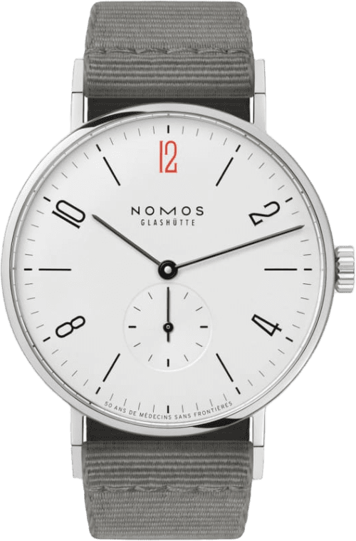 Nomos Glashütte Tangente 38 – 50 Ans De Médecins Sans Frontières