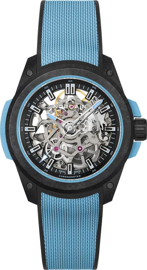 Norqain Wild ONE Skeleton 39 Sky Blue