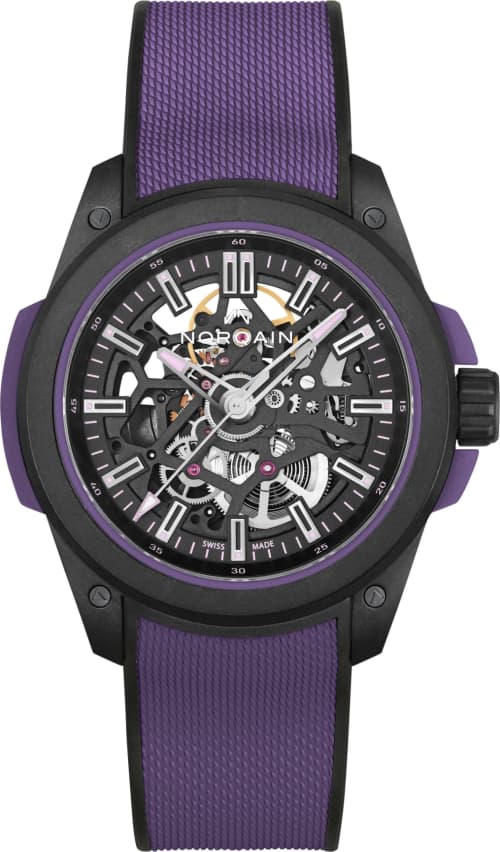 Norqain Wild One Skeleton 42 Purple Limited Edition