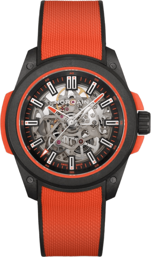 Norqain Wild One Skeleton 42mm Coral