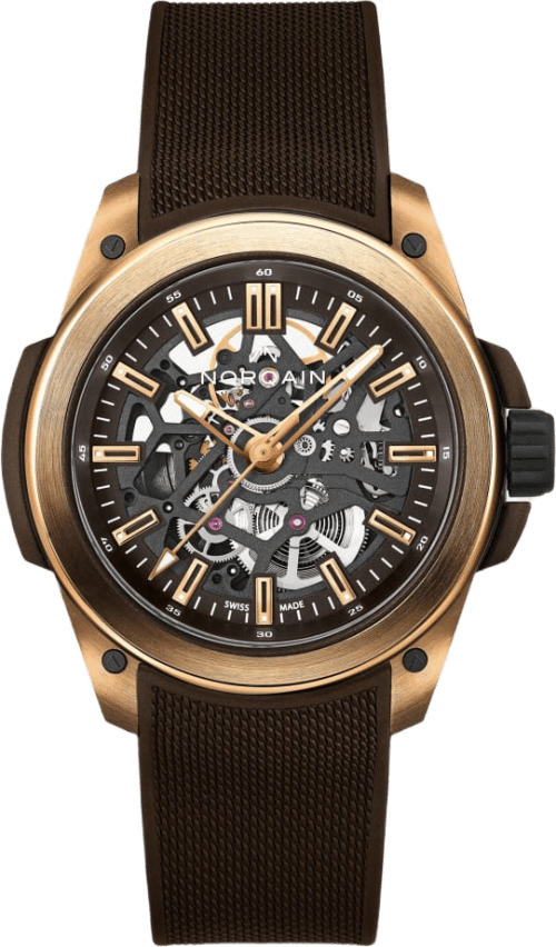 Norqain Wild One Skeleton 42mm Gold