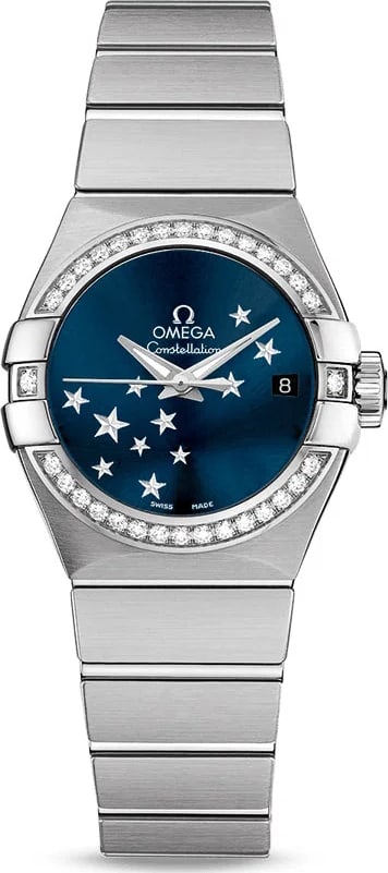 Omega Constellation Co-Axial Chronometer 27 mm Orbis Constellation Series Star Watch