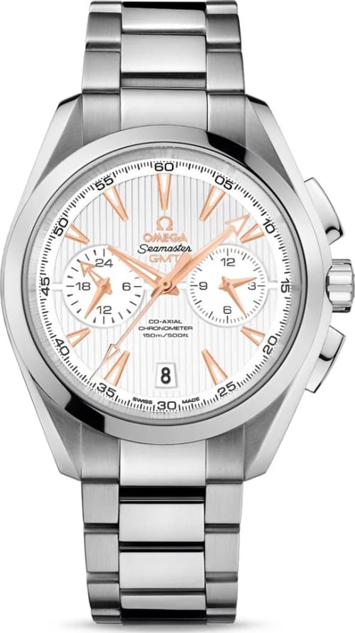 Omega Seamaster Aqua Terra 150M Co-Axial Chronometer GMT Chronograph 43 mm