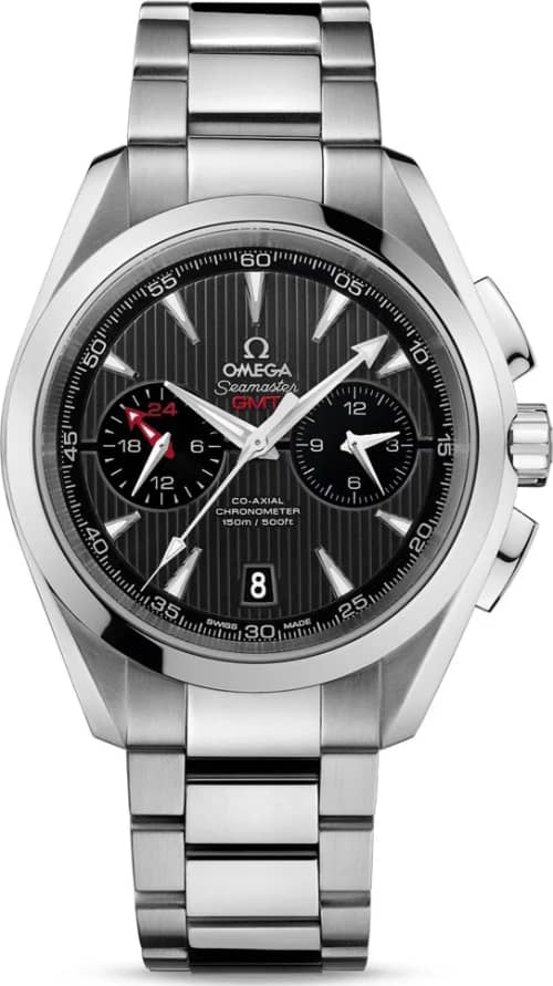 Omega Seamaster Aqua Terra 150M Co-Axial Chronometer GMT Chronograph 43 mm