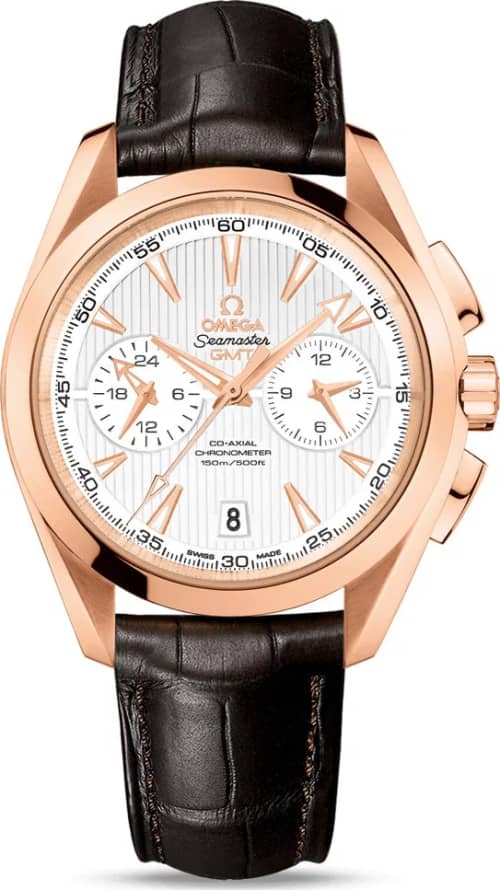 Omega Seamaster Aqua Terra 150M Co-Axial Chronometer GMT Chronograph 43 mm