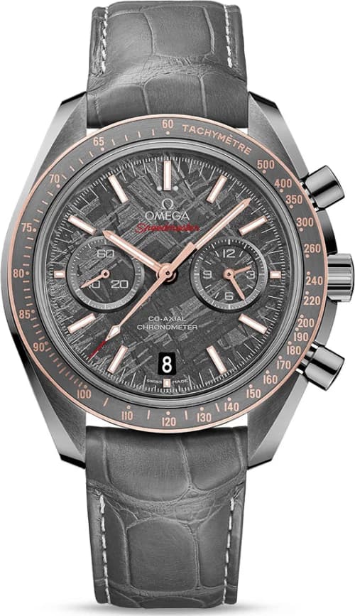 Omega Speedmaster Dark Side of the Moon Co-Axial Chronometer Chronograph 44.25 mm Meteorite