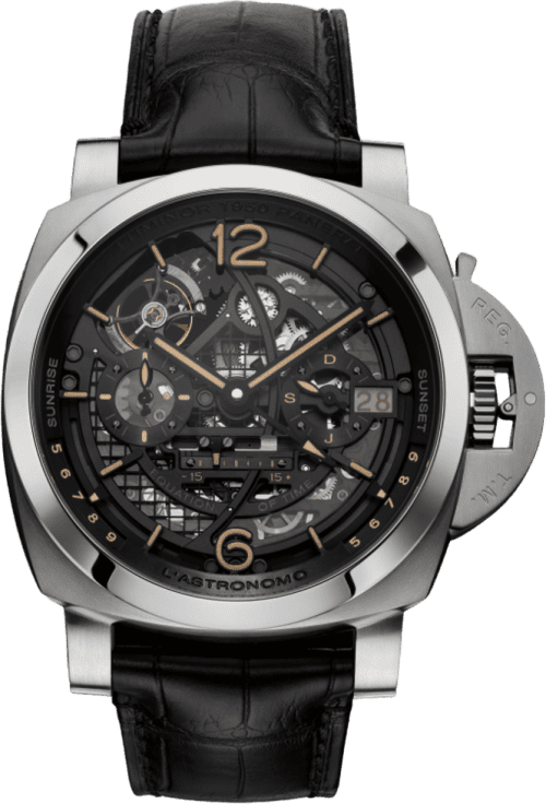 Panerai Luminor Tourbillon Moon Phases Equation Of Time Gmt - L'astronomo