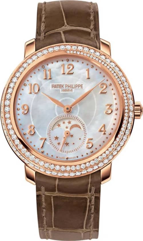 Patek Philippe Complications Diamond Ribbon Joaillerie, Moon Phases