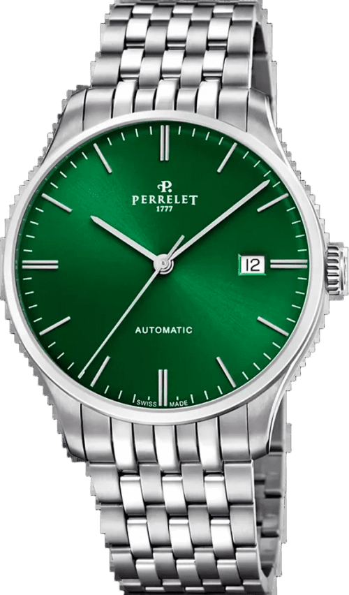 Perrelet Weekend 3-Hands Green