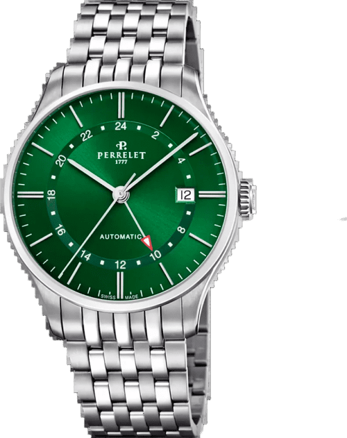 Perrelet Weekend GMT Green