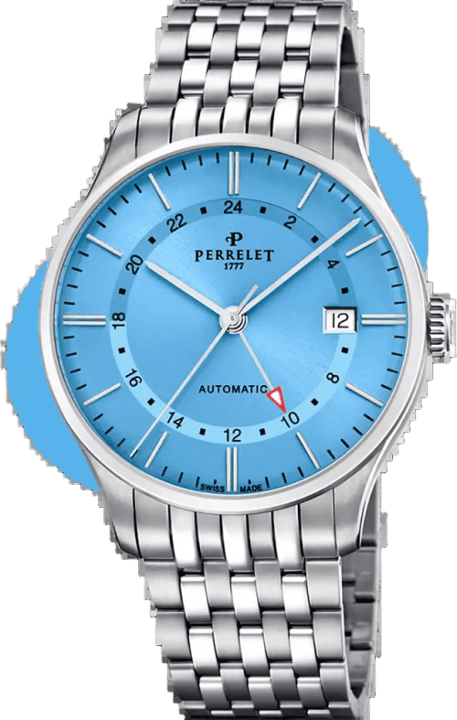 Perrelet Weekend GMT Ice Blue