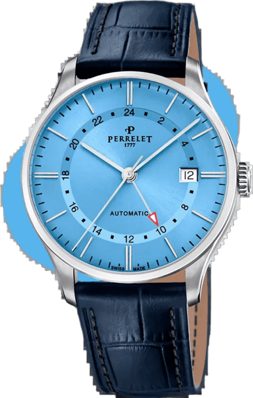Perrelet Weekend GMT Ice Blue